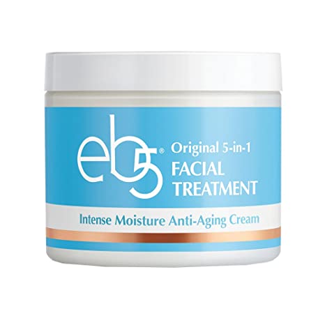 eb5 Intense Moisture Anti Aging Moisturizer Face and Neck Cream- Tone & Tighten Skin with Retinol, Fade Fine Lines and Wrinkles with Vitamin E, A and B5-4oz