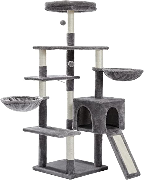 IULJH Wood Climbing Tree Cat Jumping Toy Fun Scratching Posts Solid Cats Climb Frame Pet Supplies Products