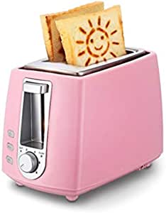 GPPZM Toaster Stainless Steel Electric Household Automatic Baking Bread Maker Breakfast Machine Toast 2 Slice for Kitchen